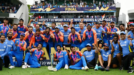 TEAM INDIA T20 WC 2024 CHAMPION