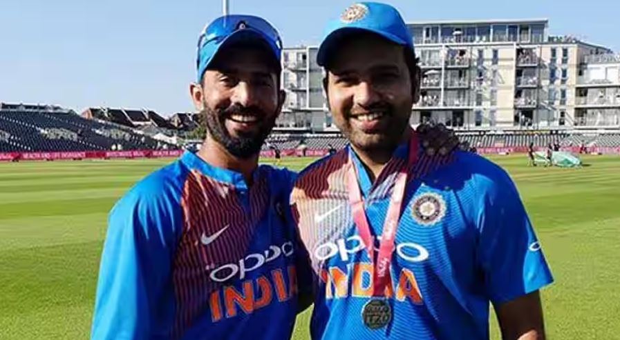 dinesh kartik with rohit sharma